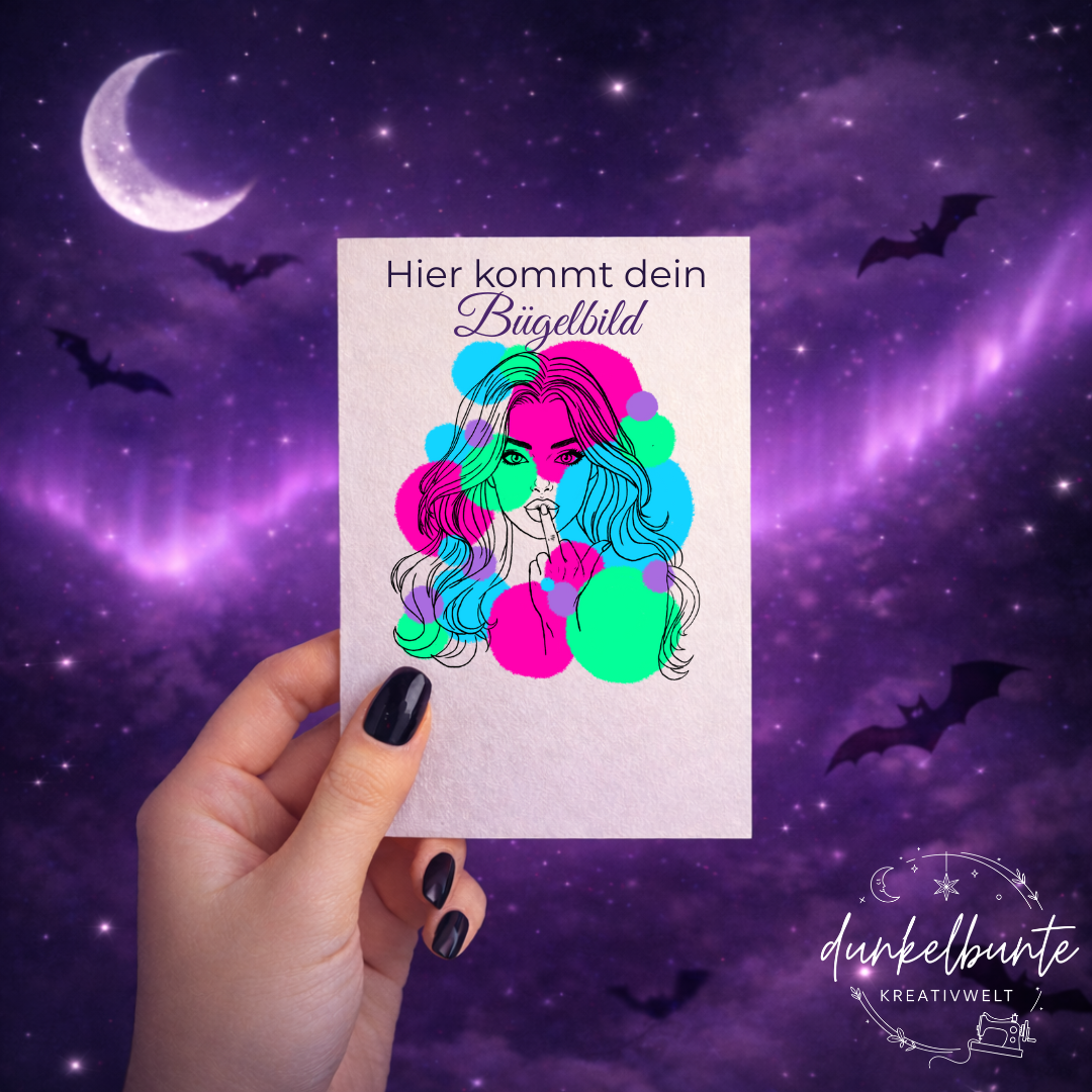 Coming Soon: Bügelbild Electric Aura